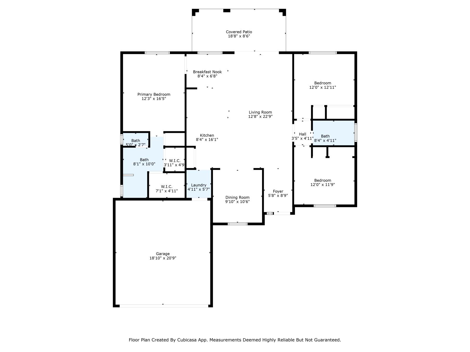 Floorplan - 2519 13th ST SW, Lehigh Acres, Florida, 33976, United States